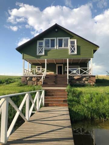 Фото номера Вилла Виллы Alantos Zirgai Sauna and Hottube Villa at Pond г. Alanta 50